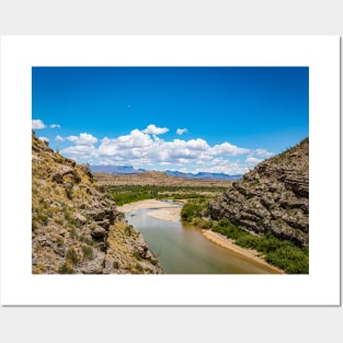 Rio Grande at Big Bend Posters and Art